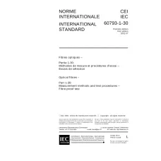 IEC 60793-1-30 Ed. 1.0 b:2001 IEC 60793-1-30 Ed. 1.0 b:2001