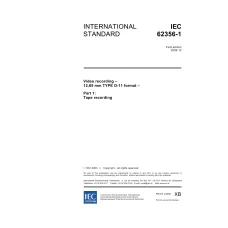 IEC 62356-1 Ed. 1.0 en:2003 IEC 62356-1 Ed. 1.0 en:2003