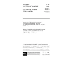 IEC 61835 Ed. 1.0 b:1998
