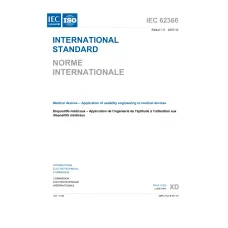 IEC 62366 Ed. 1.0 b:2007
