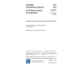 IEC 61071 Ed. 1.0 b:2007