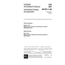 IEC 60793-1-40 Ed. 1.0 b:2001 IEC 60793-1-40 Ed. 1.0 b:2001