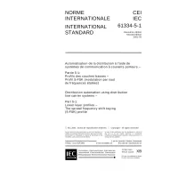 IEC 61334-5-1 Ed. 2.0 b:2001