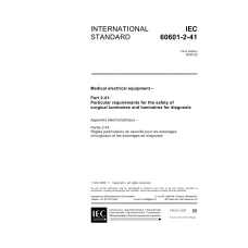 IEC 60601-2-41 Ed. 1.0 en:2000 IEC 60601-2-41 Ed. 1.0 en:2000
