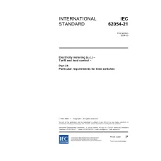 IEC 62054-21 Ed. 1.0 en:2004 IEC 62054-21 Ed. 1.0 en:2004
