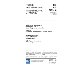 IEC 61992-6 Ed. 1.0 b:2006 IEC 61992-6 Ed. 1.0 b:2006