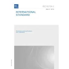 IEC 61724-1 Ed. 1.0 en:2017