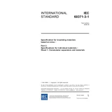 IEC 60371-3-1 Ed. 3.0 en:2006 IEC 60371-3-1 Ed. 3.0 en:2006