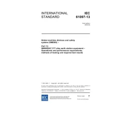 IEC 61097-13 Ed. 1.0 en:2003 IEC 61097-13 Ed. 1.0 en:2003