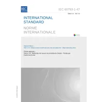 IEC 60793-1-47 Ed. 4.0 b:2017