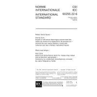 IEC 60255-22-6 Ed. 1.0 b:2001