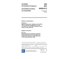 IEC 60404-8-3 Ed. 3.0 b:2005