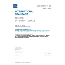 IEC 61000-4-28 Ed. 1.2 b:2009 IEC 61000-4-28 Ed. 1.2 b:2009