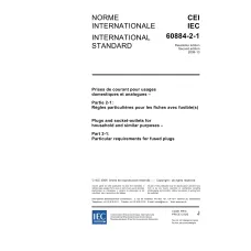 IEC 60884-2-1 Ed. 2.0 b:2006 IEC 60884-2-1 Ed. 2.0 b:2006