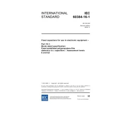 IEC 60384-16-1 Ed. 2.0 en:2005 IEC 60384-16-1 Ed. 2.0 en:2005