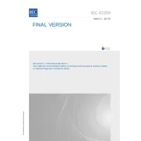IEC 62359 Ed. 2.1 en:2017