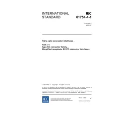 IEC 61754-4-1 Ed. 1.0 en:2003 IEC 61754-4-1 Ed. 1.0 en:2003