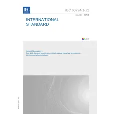 IEC 60794-1-22 Ed. 2.0 en:2017
