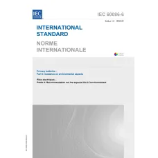 IEC 60086-6 Ed. 1.0 b:2020