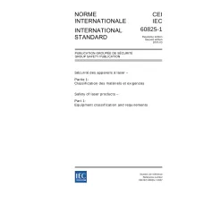 IEC 60825-1 Ed. 2.0 b:2007 IEC 60825-1 Ed. 2.0 b:2007