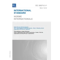 IEC 60674-3-1 Ed. 2.0 b:2021