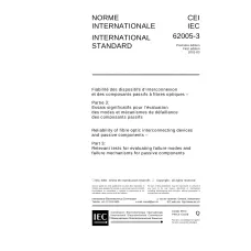 IEC 62005-3 Ed. 1.0 b:2001 IEC 62005-3 Ed. 1.0 b:2001