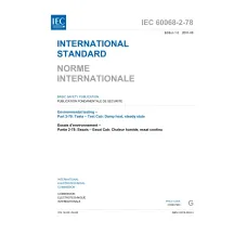 IEC 60068-2-78 Ed. 1.0 b:2001 IEC 60068-2-78 Ed. 1.0 b:2001