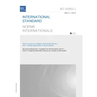 IEC 62952-1 Ed. 1.0 b:2016
