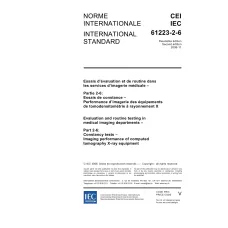 IEC 61223-2-6 Ed. 2.0 b:2006 IEC 61223-2-6 Ed. 2.0 b:2006