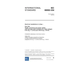 IEC 60092-354 Ed. 2.0 en:2003