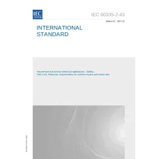 IEC 60335-2-43 Ed. 4.0 en:2017 IEC 60335-2-43 Ed. 4.0 en:2017