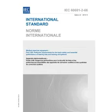 IEC 60601-2-66 Ed. 3.0 b:2019 IEC 60601-2-66 Ed. 3.0 b:2019