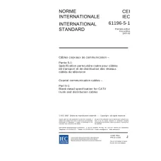 IEC 61196-5-1 Ed. 1.0 b:2007 IEC 61196-5-1 Ed. 1.0 b:2007