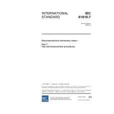 IEC 61810-7 Ed. 2.0 en:2006 IEC 61810-7 Ed. 2.0 en:2006