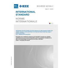 IEC /IEEE 63195-1 Ed. 1.0 b:2022 IEC /IEEE 63195-1 Ed. 1.0 b:2022