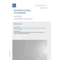 IEC 61340-2-1 Ed. 2.0 b:2015