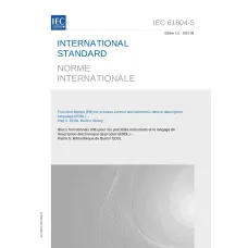 IEC 61804-5 Ed. 1.0 b:2015 IEC 61804-5 Ed. 1.0 b:2015