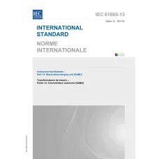 IEC 61869-13 Ed. 1.0 b:2021 IEC 61869-13 Ed. 1.0 b:2021