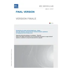 IEC 60335-2-49 Ed. 4.2 b:2017 IEC 60335-2-49 Ed. 4.2 b:2017