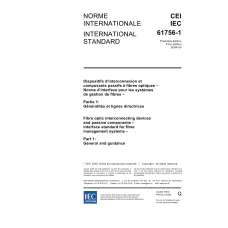 IEC 61756-1 Ed. 1.0 b:2006 IEC 61756-1 Ed. 1.0 b:2006