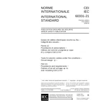 IEC 60331-21 Ed. 1.0 b:1999 IEC 60331-21 Ed. 1.0 b:1999