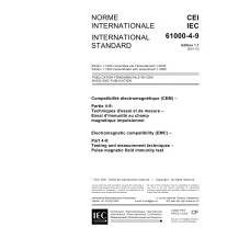 IEC 61000-4-9 Ed. 1.1 b:2001 IEC 61000-4-9 Ed. 1.1 b:2001