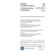 IEC 61753-084-2 Ed. 1.0 b:2007 IEC 61753-084-2 Ed. 1.0 b:2007