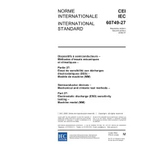IEC 60749-27 Ed. 2.0 b:2006 IEC 60749-27 Ed. 2.0 b:2006