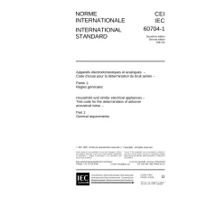 IEC 60704-1 Ed. 2.0 b:1997 IEC 60704-1 Ed. 2.0 b:1997