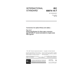 IEC 60874-14-7 Ed. 1.0 en:1997