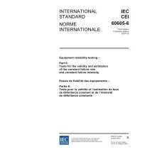 IEC 60605-6 Ed. 3.0 b:2007 IEC 60605-6 Ed. 3.0 b:2007