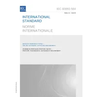 IEC 60092-504 Ed. 4.0 b:2016