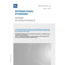 IEC 61215-1-2 Ed. 2.0 b:2021 IEC 61215-1-2 Ed. 2.0 b:2021