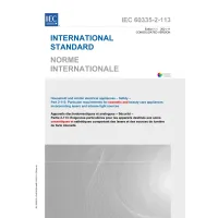 IEC 60335-2-113 Ed. 1.1 b:2021